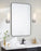 Sol Brushed Nickel 1 Light Modern Bathroom Vanity Wall Sconce - 10" (2-Pack) - View 7