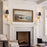 Torche Warm Brass 1 Light Modern Wall Sconce - 20" - View 10