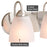 Armada Brushed Nickel 6 Light Modern Over Mirror Bathroom Vanity Light - 48.5" - View 2