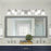 Armada Brushed Nickel 6 Light Modern Over Mirror Bathroom Vanity Light - 48.5" - View 8
