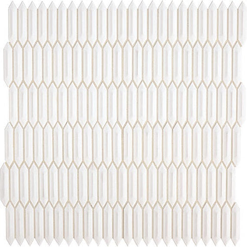 Revalia Remix Ceramic Calming White RV13 Mosaic Glossy 1