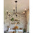 Archer Black 6 Light Large Modern Chandelier - 47" - View 6