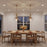 Royale Cool Brass 1 Light Modern Schoolhouse Pendant Light - 13.5" - View 8