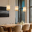 Valencia Cool Brass 1 Light Modern Alabaster Pendant Light - 6" - View 5