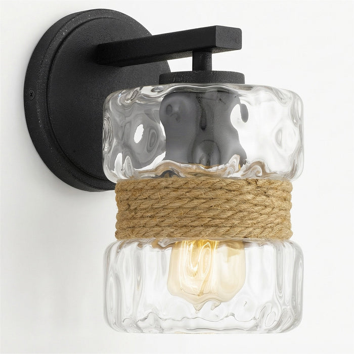 Sage 1 Light Farmhouse Industrial Wall Sconce - 10"