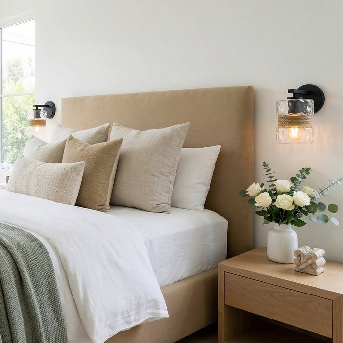 Sage 1 Light Farmhouse Industrial Wall Sconce - 10" - View 6