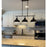 Belle Oil Rubbed Bronze 3 Light Modern Industrial Kitchen Island Light - 34" - View 7
