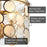 Estelle Cool Brass 3 Light Modern Chic Crystal Pendant Chandelier - 13.5" - View 2