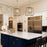 Bellevue Black 4 Light Modern Farmhouse Lantern Pendant Light - 15.75" - View 5