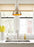 Belle Cool Brass 1 Light Modern Industrial Pendant Light - 13.75" - View 5