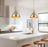 Belle Cool Brass 1 Light Modern Industrial Pendant Light - 13.75" - View 3