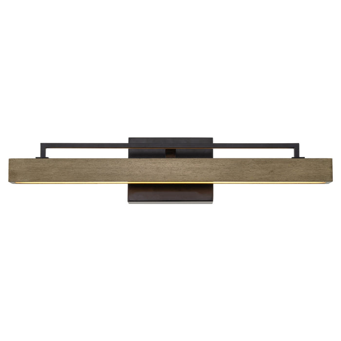 Felix Black 1 Light Modern Integrated LED Bathroom Vanity Light - 24.5" - View 10