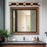 Hogan Black 5 Light Farmhouse Bathroom Vanity Light Bar - 36" - View 5