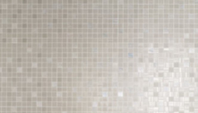 Full Sheet Sample - Radiance Grey Porcelain Mosaic - 1" x 1" x 3/8" Polished