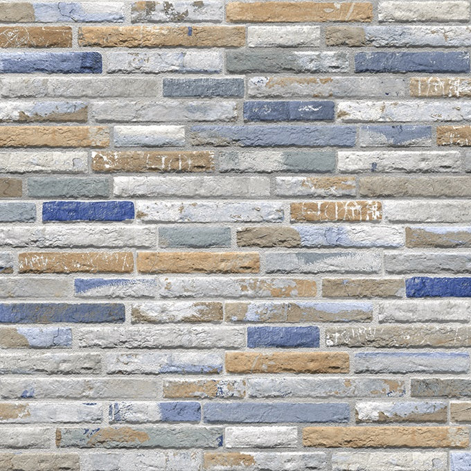 Industrial Porcelain Rainbow Brick KRAINDU Tile Matte 2