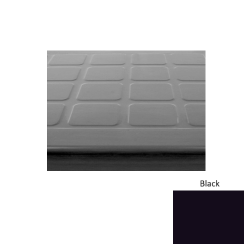 Rubber Black 100 Stair Tread Textured 1