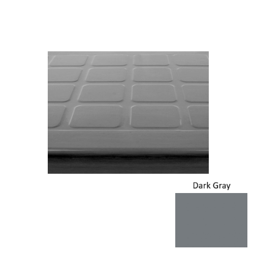 Rubber Dark Gray 150 Stair Tread Textured 1