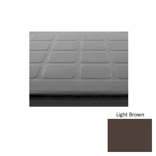Rubber Light Brown 147 Stair Tread Textured 1