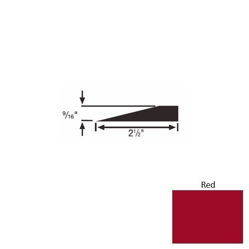 Matrix Red Reducer Roppe Solid 186 Red Rubber Transitional Reducer | Lowest Price — Stone ...