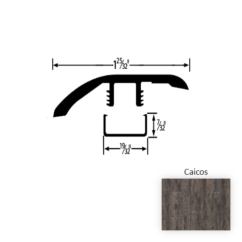New Standard II Vinyl Caicos Reducer Embossed 1
