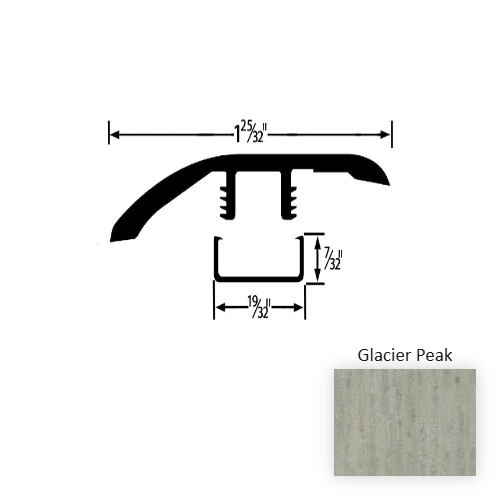 Cultivate Vinyl Glacier Peak Reducer Embossed 1