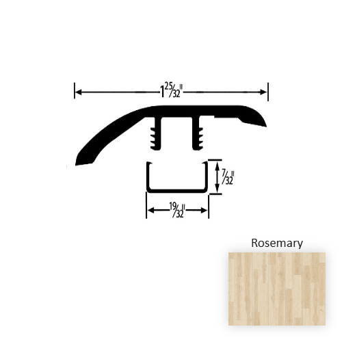 American Standard Vinyl Rosemary Reducer Embossed 1