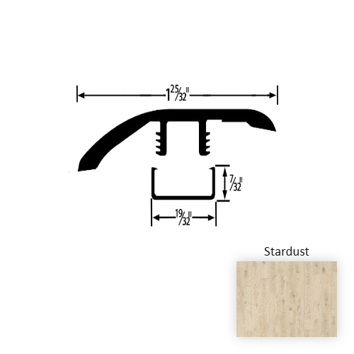 Divine Vinyl Stardust Reducer Embossed 1