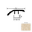 Pietra Vinyl Terrace Reducer Embossed 1