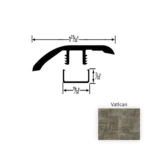 Colonnade Vinyl Vatican Reducer Embossed 1