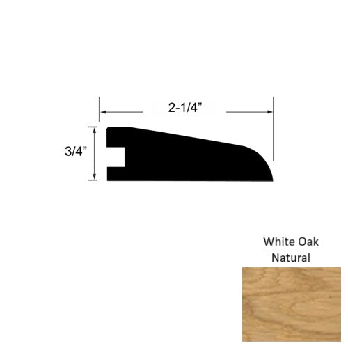 Heritage Solid Wood White Oak Natural Reducer Urethane 1