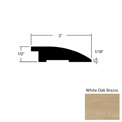 Sereno Wood White Oak Brazza Reducer Urethane 1