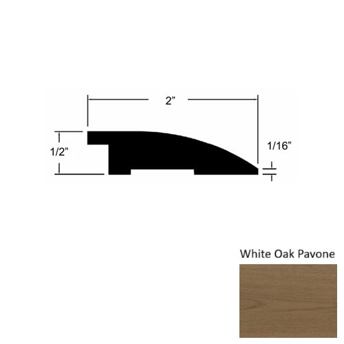 Sereno Wood White Oak Pavone Reducer Urethane 1