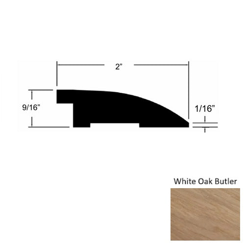 Sylvania Wood White Oak Butler Reducer Urethane 1