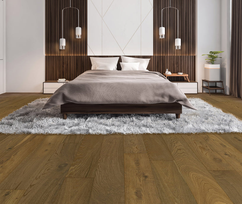 European Oak Hardwood Orb Engineered Hardwood Wire Brushed and UV Cured Urethane 2