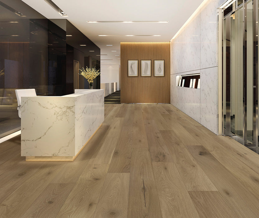 European Oak Hardwood Sceptor Engineered Hardwood Wire Brushed and UV Cured Urethane 2