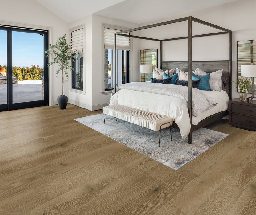 European Oak Hardwood Emperor Engineered Hardwood Wire Brushed and UV Cured Urethane 2