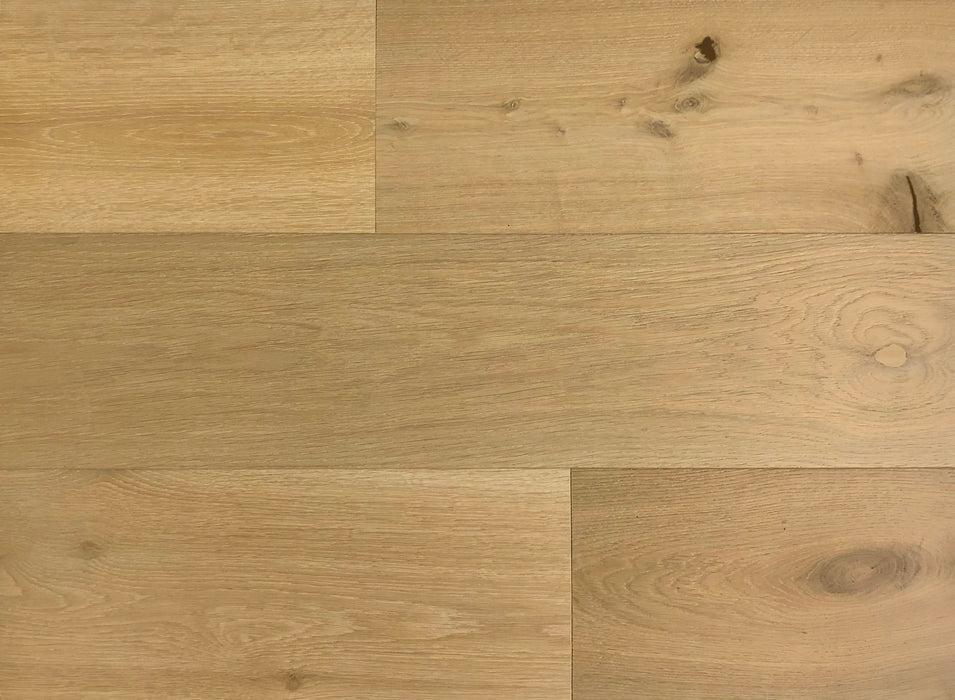 European Oak Hardwood Chaperone Engineered Hardwood Wire Brushed and UV Cured Urethane 1
