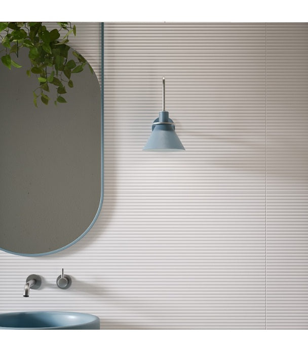 Reliefs Porcelain Canne White Deco RFNRELF Tile Matte 3
