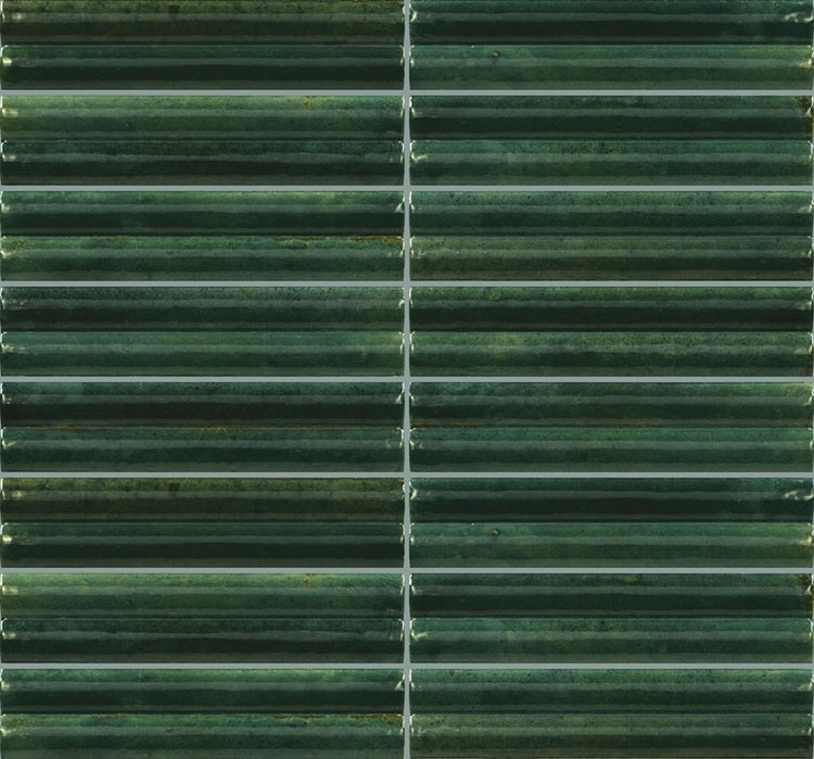 Remedy Porcelain Herbal Fluted RD21 Tile Glossy 3