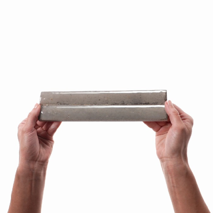 Remedy Porcelain Zen Fluted RD23 Tile Glossy 4