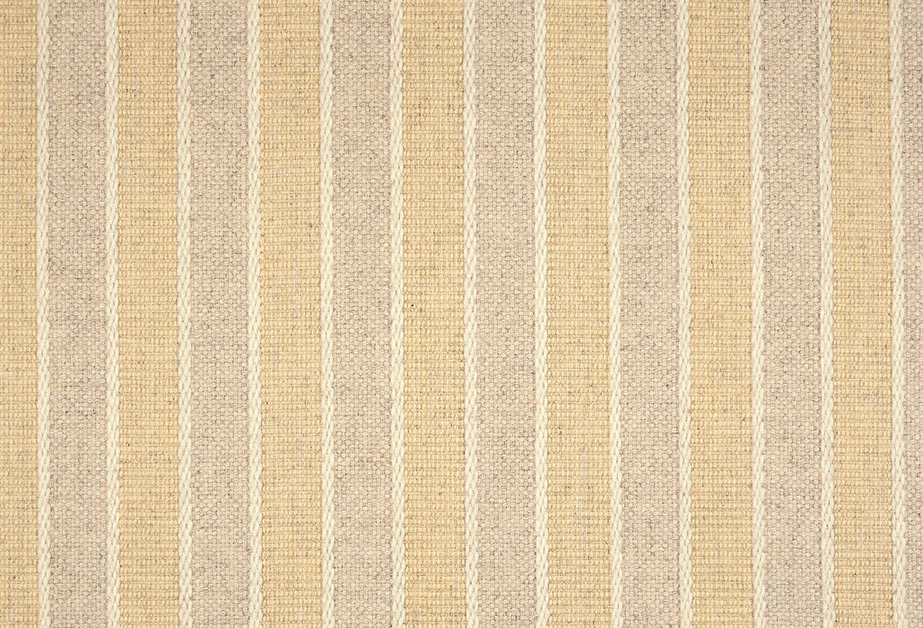 Renegade Stripe Wool Blend Sunbeam 90114 Carpet Loop 1