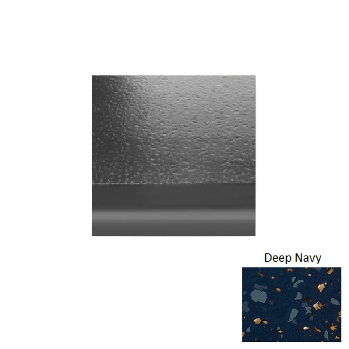 Roppe Renew R139 Deep Navy Hammered Rubber Stair Tread | Lowest Price ...