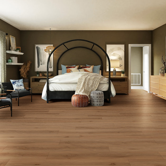 Resurge Wood Baker Oak Laminate Wood Plank Embossed 2