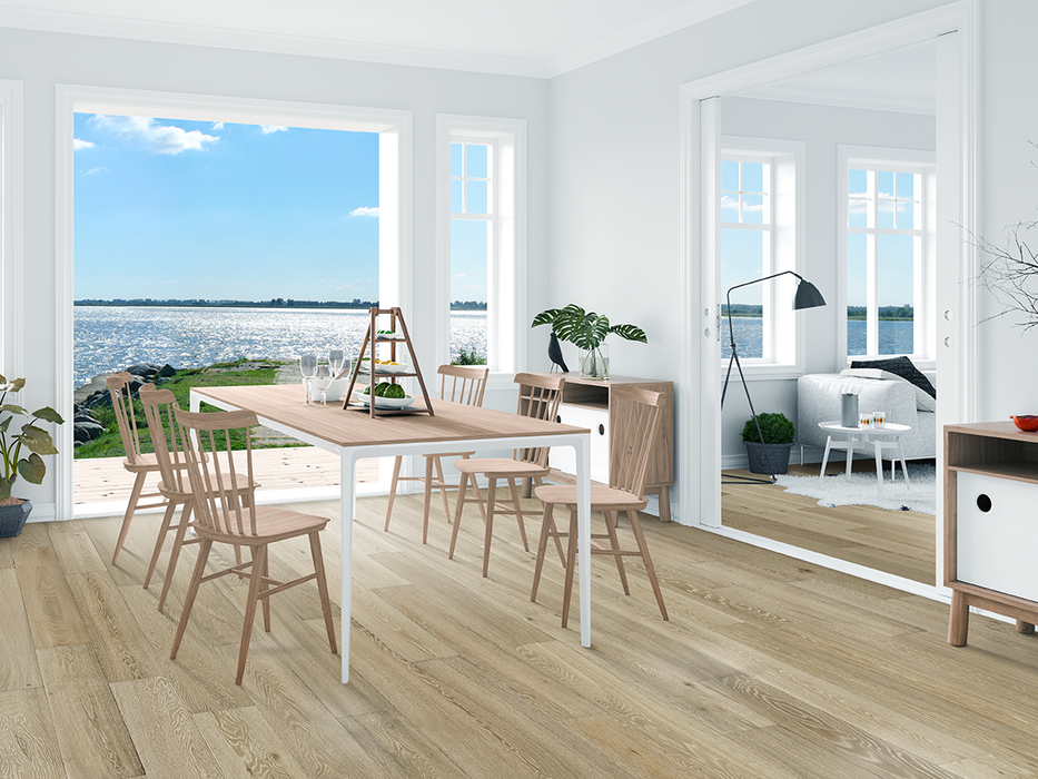 European White Oak Hardwood Revival Engineered Hardwood Ultra Matte Polyurethane 2