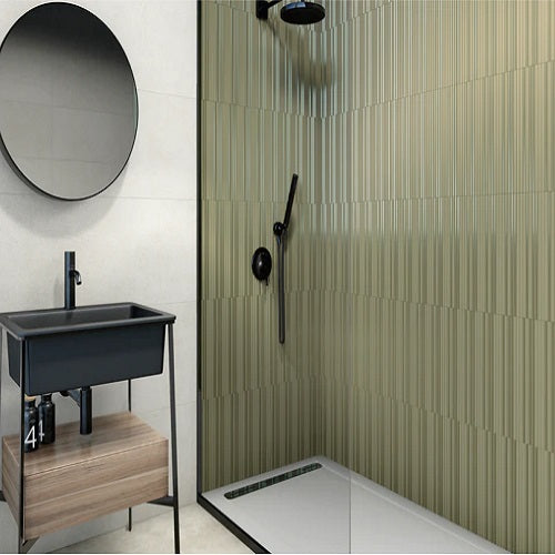 Ribbella Forest Porcelain Tile - Glossy & Matte