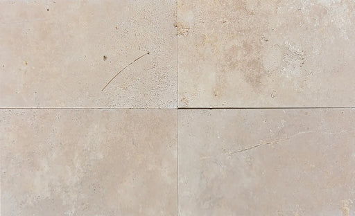 Full Tile Sample - Riviera Travertine Tile - 18" x 36" x 5/8" Brushed