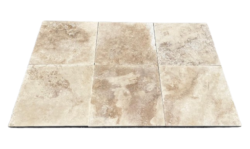 Riviera Honed Travertine Paver - 24" x 24" x 2 CM