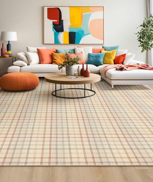 Riviera Views Wool Blend Santorini Sunset 18811 Carpet RVIEW Textured 3