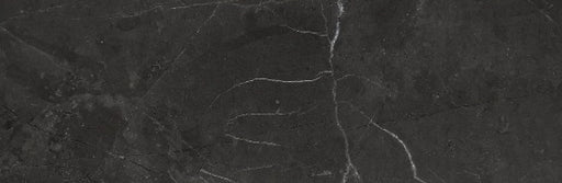 Riviera Nero Venato Porcelain Tile - Honed