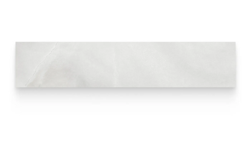 Full Liner Sample - Riviera Onyx Nuvolato Porcelain Bullnose - 3" x 12" x 9 MM Polished